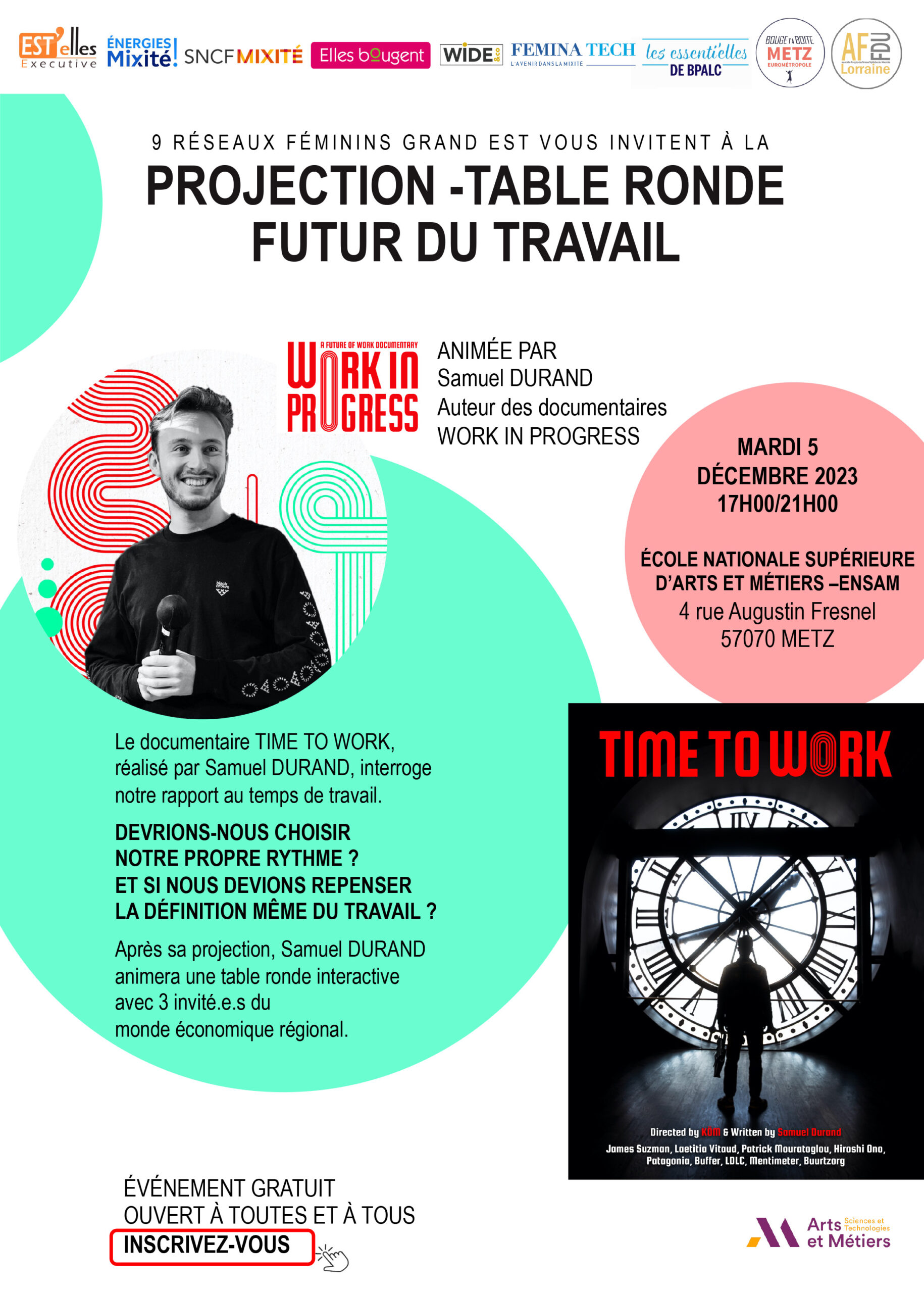 Projection Table Ronde Futur Du Travail Estelles Executive